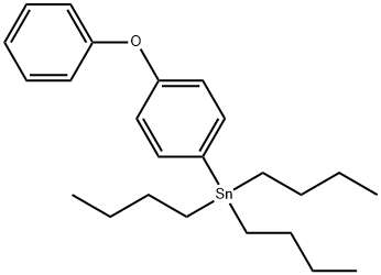 4-(Tributylstannyl)-1-phenoxybenzene Structure