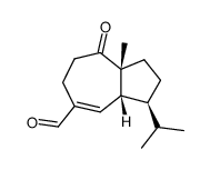 (-)-10-oxo-isodauc-3-en-15-al Structure