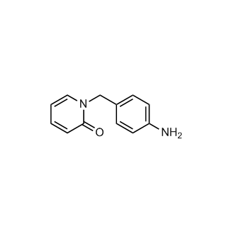 1-(4-氨基苄基)吡啶-2(1H)-酮结构式