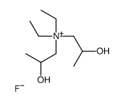 diethyl-bis(2-hydroxypropyl)azanium,fluoride结构式