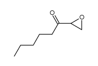 1,2-epoxy-3-octanone结构式