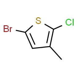 5-Bromo-2-chloro-3-methylthiophene structure