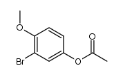 4-methoxyphenyl acetate structure