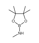 2-(methylamino)phenylboronic acid pinacol ester Structure