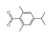 5-isopropyl-1,3-dimethyl-2-nitrobenzene Structure