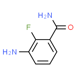 3-Amino-2-fluorobenzamide structure