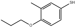 3-methyl-4-propoxybenzenethiol Structure