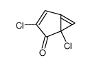 Bicyclo[3.1.0]hexa-3,5-dien-2-one, 1,3-dichloro- (9CI) structure