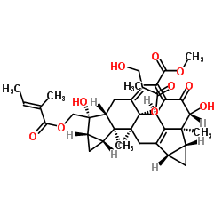 银线草醇 C结构式