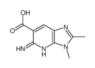 3H-Imidazo[4,5-b]pyridine-6-carboxylicacid,5-amino-2,3-dimethyl-(9CI)结构式