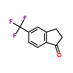 5-(Trifluormethyl)indan-1-on Structure