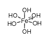 hexaaqua iron(III) complex结构式
