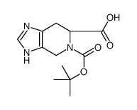 (6S)-5-[(2-methylpropan-2-yl)oxycarbonyl]-3,4,6,7-tetrahydroimidazo[4,5-c]pyridine-6-carboxylic acid图片