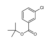 Benzoic acid, 3-chloro-, 1,1-dimethylethyl ester结构式