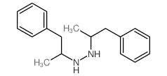 Hydrazine,1,2-bis(1-methyl-2-phenylethyl)- Structure