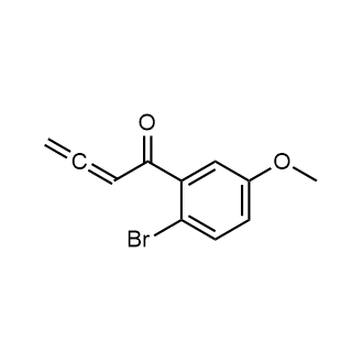 1-(2-溴-5-甲氧基苯基)-2,3-丁二烯-1-酮图片