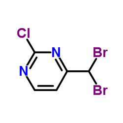 2-Chloro-4-(dibromomethyl)pyrimidine Structure