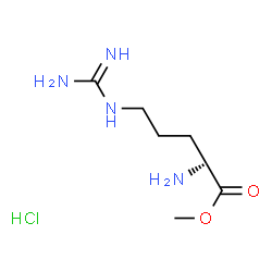 methyl L-argininate monohydrochloride Structure