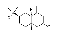 (2R,8aβ)-Decahydro-6β-hydroxy-α,α,4aα-trimethyl-8-methylene-2-naphthalenemethanol structure