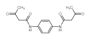 N,N'-(1,4-Phenylene)bis(acetoacetamide) Structure