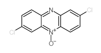 Phenazine,2,7-dichloro-, 10-oxide结构式