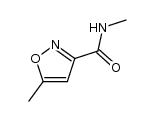 3-Isoxazolecarboxamide,N,5-dimethyl-(6CI,8CI,9CI) Structure