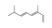 (3E,5E)-3,7-dimethylocta-1,3,5-triene结构式