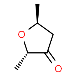 trans-dimethyl-2,5-dihydrofuran-3(2H)-one Structure