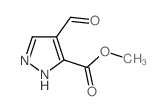 methyl 4-formyl-1H-pyrazole-3-carboxylate(SALTDATA: FREE) structure