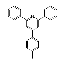 2,6-diphenyl-4-(p-methylphenyl)pyridine Structure