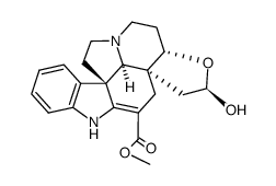 (5α,12β,19α,21R)-2,3-Didehydro-6α,21-epoxy-21-hydroxyaspidospermidine-3-carboxylic acid methyl ester picture