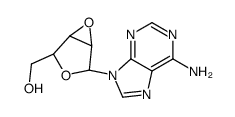 [(1S,2R,4R,5S)-2-(6-aminopurin-9-yl)-3,6-dioxabicyclo[3.1.0]hexan-4-yl]methanol Structure