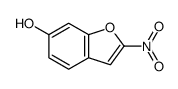 2-nitro-1-benzofuran-6-ol结构式