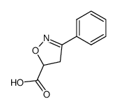 3-苯基-4,5-二氢异噻唑-5-羧酸结构式