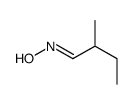 (E)-2-methylbutanal oxime Structure