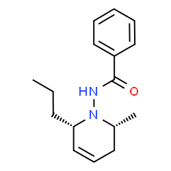 Benzamide, N-[(2R,6S)-3,6-dihydro-2-methyl-6-propyl-1(2H)-pyridinyl]-, rel-结构式