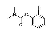 O-(2-iodophenyl)-N,N-dimethylcarbamate结构式