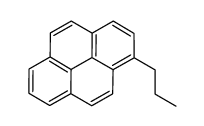 1-propylpyrene Structure