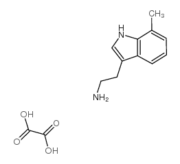 7-methyltryptamine, oxalate salt Structure