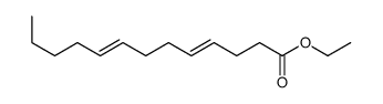 ethyl trideca-4,8-dienoate结构式