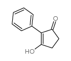 3-羟基-2-苯基-2-环戊烯星空app结构式