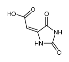 5-(carboxymethylene)hydantoin Structure