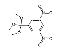 1,3-dinitro-5-trimethoxymethylbenzene Structure