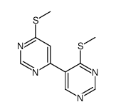 4',6-Bis(methylthio)-4,5'-bipyrimidine结构式