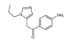 4-[[(1-Propyl-1H-imidazol-5-yl)methyl]sulfinyl]benzenamine picture