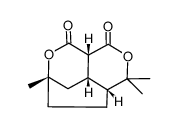 (+/-)-3,6,6-trimethyl-(4ar,8ac)-hexahydro-3t,5t-ethano-pyrano[3,4-c]pyran-1,8-dione Structure