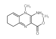 methyl 3-amino-4-methyl-7,8-dihydro-6H-quinoxaline-2-carboxylate Structure