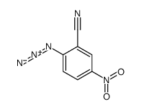 2-azido-5-nitrobenzonitrile Structure