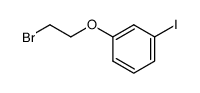 1-(2-bromoethoxy)-3-iodobenzene结构式