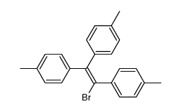 tri-p-tolylvinyl bromide Structure